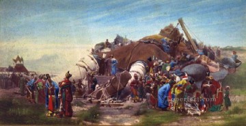 ガリバーの学術画家 ジェアン・ジョルジュ・ヴィベール Oil Paintings